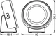 Нічник LEDVANCE Nighlux CLOCK (4058075757721) - зображення 6