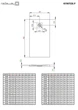 Душевой поддон RADAWAY Kyntos F 100x90 HKF10090-04 - изображение 2