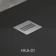 Душовий піддон RADAWAY Kyntos C 80x80 колір чорний HKC8080-54 - зображення 4