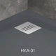 Душевой поддон RADAWAY Kyntos A 100x100 цвет антрацит HKA100100-64 - изображение 5