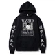 Худі з принтом Аніме ВанПіс XXL Чорний (H000065-B-XXL) - зображення 1