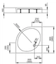 Душевой поддон RADAWAY Patmos A 80x80 Compact 4S88155-05 - изображение 2