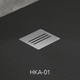 Душовий піддон RADAWAY Kyntos F 140x100 колір чорний HKF140100-54 - зображення 5