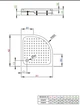 Душевой поддон RADAWAY Rodos A 80x80 Compact 4P88155-03 - изображение 2