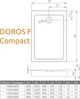 Душевой поддон RADAWAY Doros F Compact 100x80 SDRFP1080-05 - изображение 3