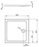 Душевой поддон RADAWAY Doros C 80x80 SDRC8080-01 - изображение 2
