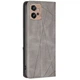 Чохол-книжка з кишеньками UniCase Geometric Pattern для Motorola Moto G32 - Grey - зображення 3