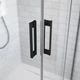 Душевая кабина RADAWAY Idea Black KDD 120Lx90R 387064-54-01L+387060-54-01R в комплекте без поддона - изображение 8