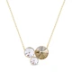 Срібний та позолочений кулон Spark зі Swarovski Sweetie NG11223CGS - зображення 1