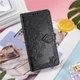 Чехол Vintage для Nokia G10 книжка кожа PU с визитницей черный - изображение 8