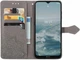 Чехол Vintage для Nokia G20 книжка кожа PU с визитницей серый - изображение 3