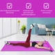 Портативный тренажер для фитнеса и пилатеса с эспандерами Portable Pilates (розовый) - изображение 6