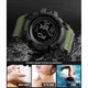 Мужские тактические часы Skmei 1356 Compass Хаки (с компасом) для военных - изображение 2