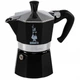 Гейзерная кофеварка BialeStorei Moka Express 130 мл. 3 чашки Черная Store - изображение 5