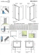 Душевая кабина RADAWAY Nes KDJ II 110x70x200 8мм 10086110-01-01L+10089070-01-01 - изображение 2