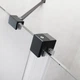 Душова перегородка RADAWAY Furo Black Walk-in 100 см. права 10106538-54-01R+10110494-01-01 - зображення 7
