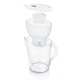 Фільтр-глечик Brita Marella Memo + 3 картриджа 2.4 л (1.4 л очищеної води), білий - изображение 6