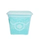 Корзина з кришкою глубокая ASUDE Plastik 12л, салатовий (ASD172-салат) - изображение 3