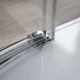 Душевая кабина RADAWAY Idea PDD 80x80x200 стекло прозрачное 387139-01-01 + 387141-01-01 - изображение 7