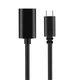 Адаптер - перехідник OTG XOKO AC-230 Type-C - USB з кабелем чорний - зображення 3