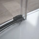Душевая кабина RADAWAY Idea Black PDD 100Lx80Rx200 стекло прозрачное черный профиль 387139-01-01 + 387153-54-01 - изображение 8