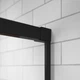 Душевая кабина RADAWAY Idea Black PDD 80x80x200 стекло прозрачное черный профиль 387139-01-01 + 387141-54-01 - изображение 5