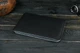 Кожаный чехол для MacBook Дизайн №2 с войлоком, натуральная кожа итальянский Краст, цвет Черный - изображение 4