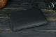 Кожаный чехол для MacBook Дизайн №2 с войлоком, натуральная кожа итальянский Краст, цвет Черный - изображение 5