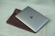 Кожаный чехол для MacBook Дизайн №37, натуральная Винтажная кожа, цвет Бордо - изображение 5