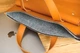Кожаный чехол для MacBook Дизайн №42, натуральная кожа Grand, цвет Янтарь - изображение 3