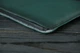 Кожаный чехол для MacBook Дизайн №2 с войлоком, натуральная кожа итальянский Краст, цвет Зеленый - изображение 2