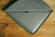 Шкіряний чохол для MacBook на блискавці з повстю Дизайн №41, натуральна Вінтажна шкіра, колір Зелений - зображення 3