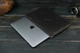 Кожаный чехол для MacBook Дизайн №2 с войлоком, натуральная Винтажная кожа, цвет Шоколад - изображение 1