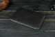 Кожаный чехол для MacBook Дизайн №2 с войлоком, натуральная Винтажная кожа, цвет Шоколад - изображение 5