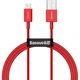 Кабель BASEUS Superior Series Fast Charging Data Cable USB to Lightning Red 2м (CALYS-C09) - зображення 1