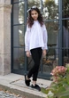 Брюки для девочки SLY 406A/S/19 черные 146 - изображение 3