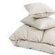 Простынь MirSon Лен Organic Natural Line 220х240 см Grey sky (2200005373040) - изображение 7