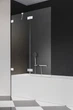 Стеклянная шторка для ванны RADAWAY Essenza Pro White PND II 130 левая 10102130-04-01L - изображение 1