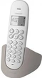 Стаціонарний телефон Logicom Luna 155T Solo Dect Сіро-коричневий - зображення 1