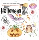 Наклейки на Хэллоуин Halloween матовая (тыква паук кот летучая мышь метла декор хеллоуин) Набор L 1100х1000мм - изображение 5