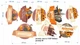 Наклейки для Хэллоуина Жуткий Halloween глянцевая (виниловые наклейки тыквы гроб замок) Набор М 1100х500мм - изображение 4