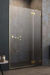 Душові двері RADAWAY Essenza Pro Gold DWJ 90 см 10099090-09-01R - зображення 1