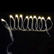 Гирлянда светодиодная Нить 1м 10шт LED Белый на батарейках No Brand - изображение 1
