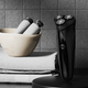 Електробритва Xiaomi Warrior Rotary Shaver Black - зображення 4