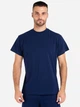 T-shirt Bel-Air Athletics 30BELM103R216250-89 L Niebieski (8056353006741) - obraz 1