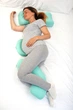 Подушка ортопедическая между ног Sleep Comfort MAX от Beauty Balance, наволочка тенсел, цвет Бежевый, 56х30х11 см - изображение 4
