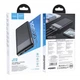 Внешний аккумулятор Power Bank Hoco J72 Easy travel 10000mAh Black - изображение 4