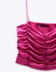Топ Zara Ж1087795 (3564/165/123А) колір рожевий M - изображение 3