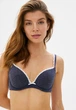 Комплект Moor Moor Melange Effect 2036 Бюстгальтер корректор и трусики стринг Синий 85B/XL (14851) - изображение 2