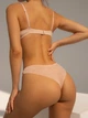 Комплект Lise Marie Tracy 2186 Бюстгальтер Push-Up и Бразилиана Персиковый 80В/M (925900) - изображение 2